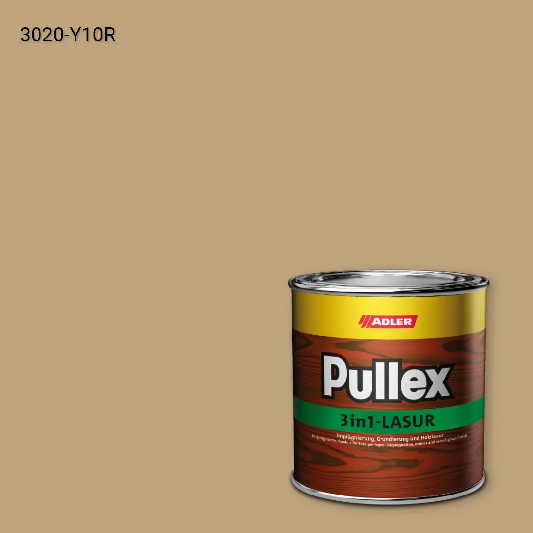 Лазур для дерева Pullex 3in1-Lasur колір NCS S 3020-Y10R, Adler NCS S