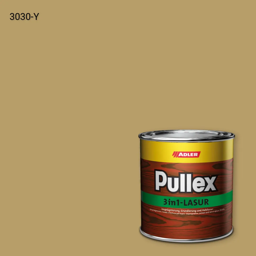 Лазур для дерева Pullex 3in1-Lasur колір NCS S 3030-Y, Adler NCS S