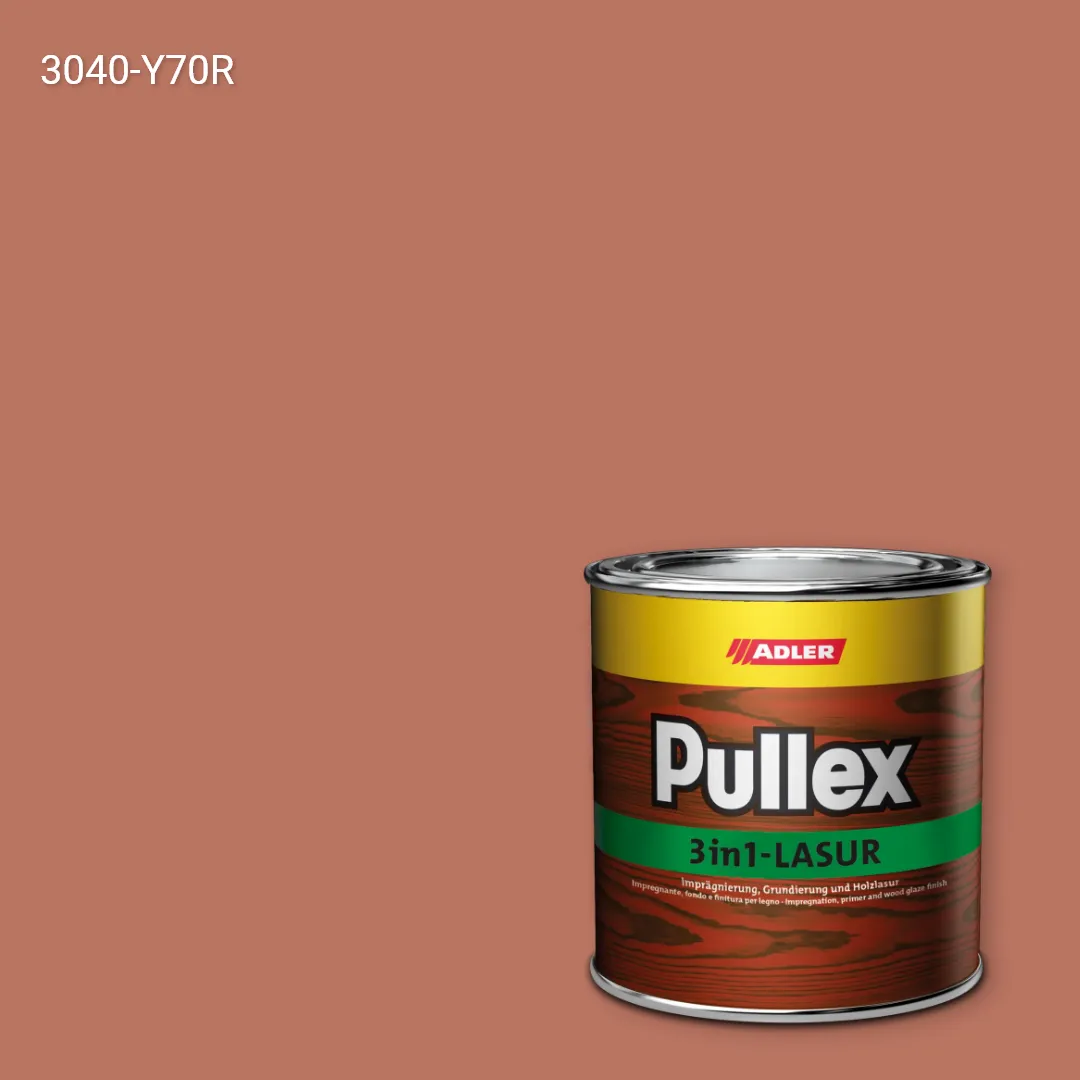 Лазур для дерева Pullex 3in1-Lasur колір NCS S 3040-Y70R, Adler NCS S