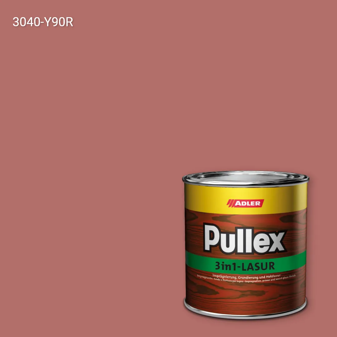Лазур для дерева Pullex 3in1-Lasur колір NCS S 3040-Y90R, Adler NCS S