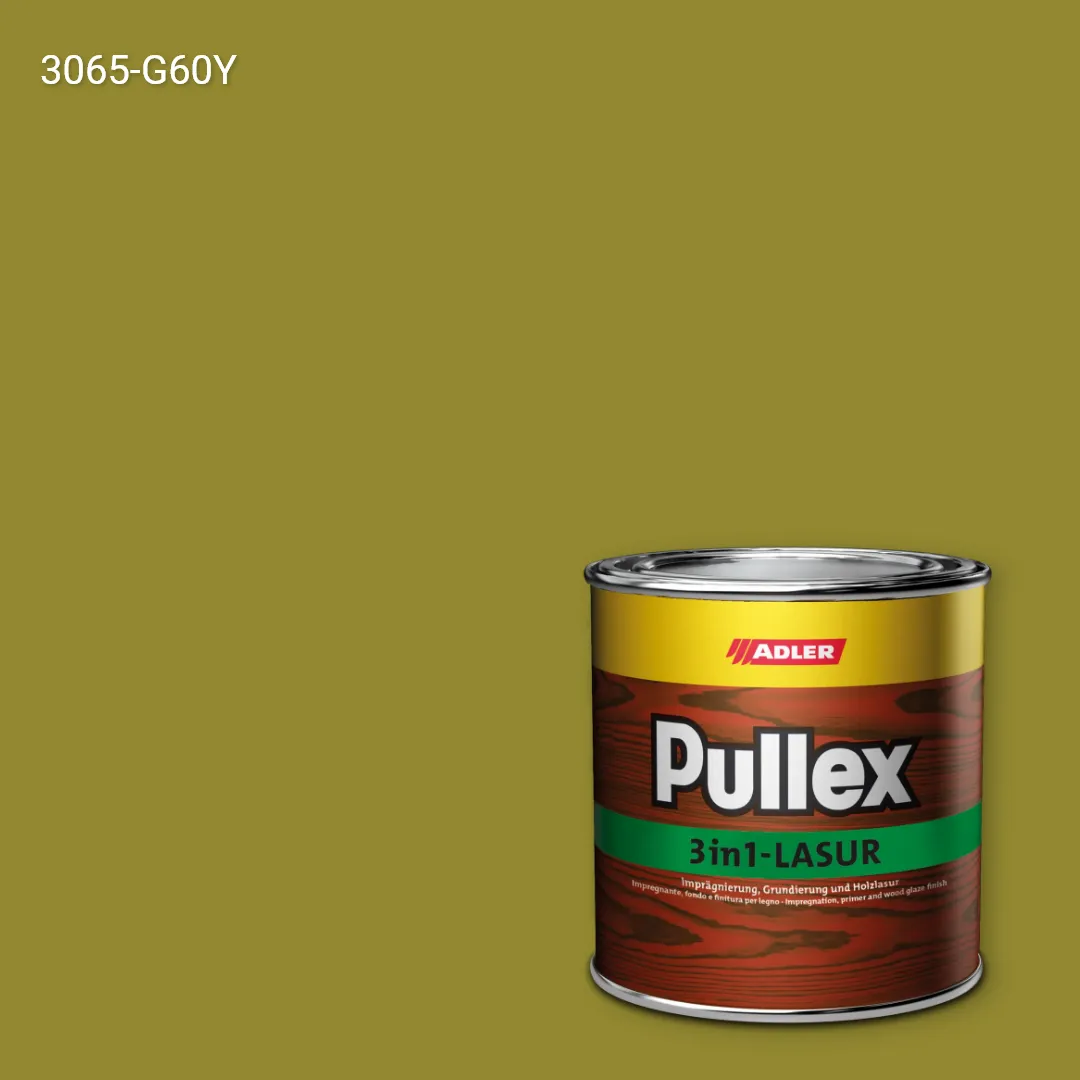 Лазур для дерева Pullex 3in1-Lasur колір NCS S 3065-G60Y, Adler NCS S