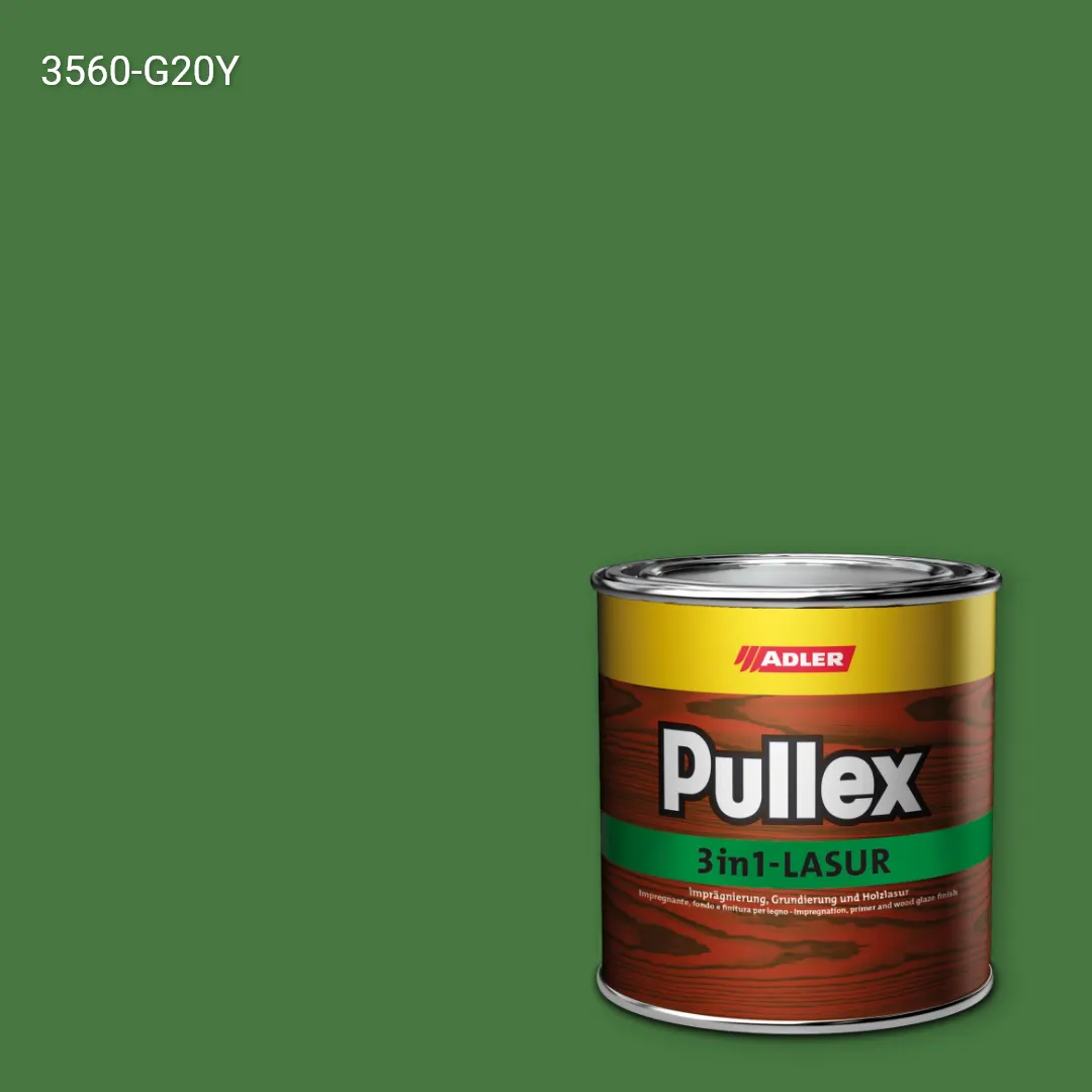 Лазур для дерева Pullex 3in1-Lasur колір NCS S 3560-G20Y, Adler NCS S Лазур для дерева Pullex 3in1-Lasur колір NCS S 3560-G20Y, Adler NCS S