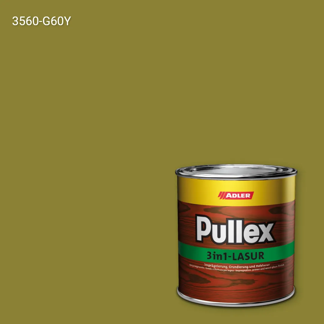 Лазур для дерева Pullex 3in1-Lasur колір NCS S 3560-G60Y, Adler NCS S