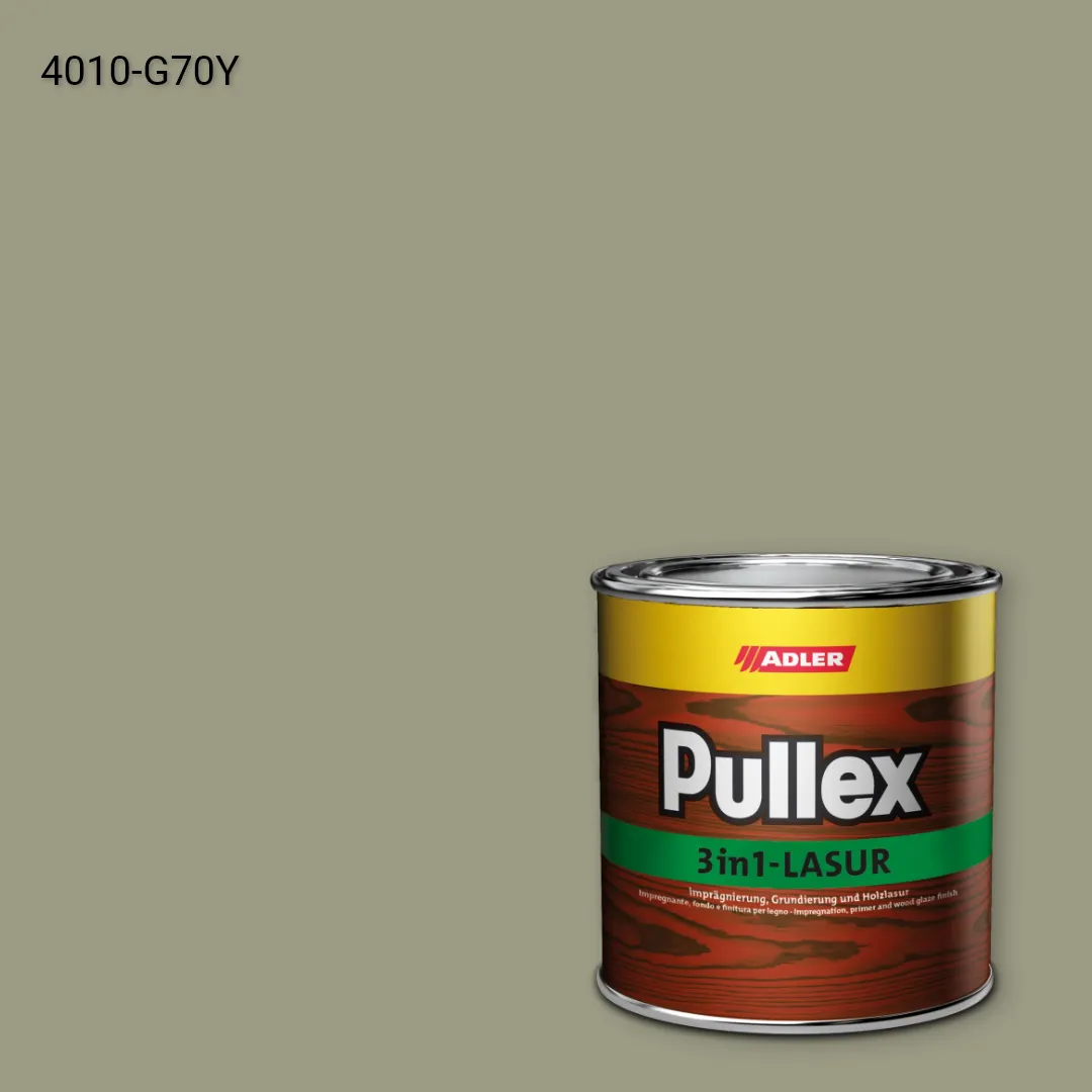 Лазур для дерева Pullex 3in1-Lasur колір NCS S 4010-G70Y, Adler NCS S Лазур для дерева Pullex 3in1-Lasur колір NCS S 4010-G70Y, Adler NCS S