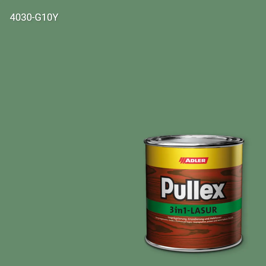 Лазур для дерева Pullex 3in1-Lasur колір NCS S 4030-G10Y, Adler NCS S