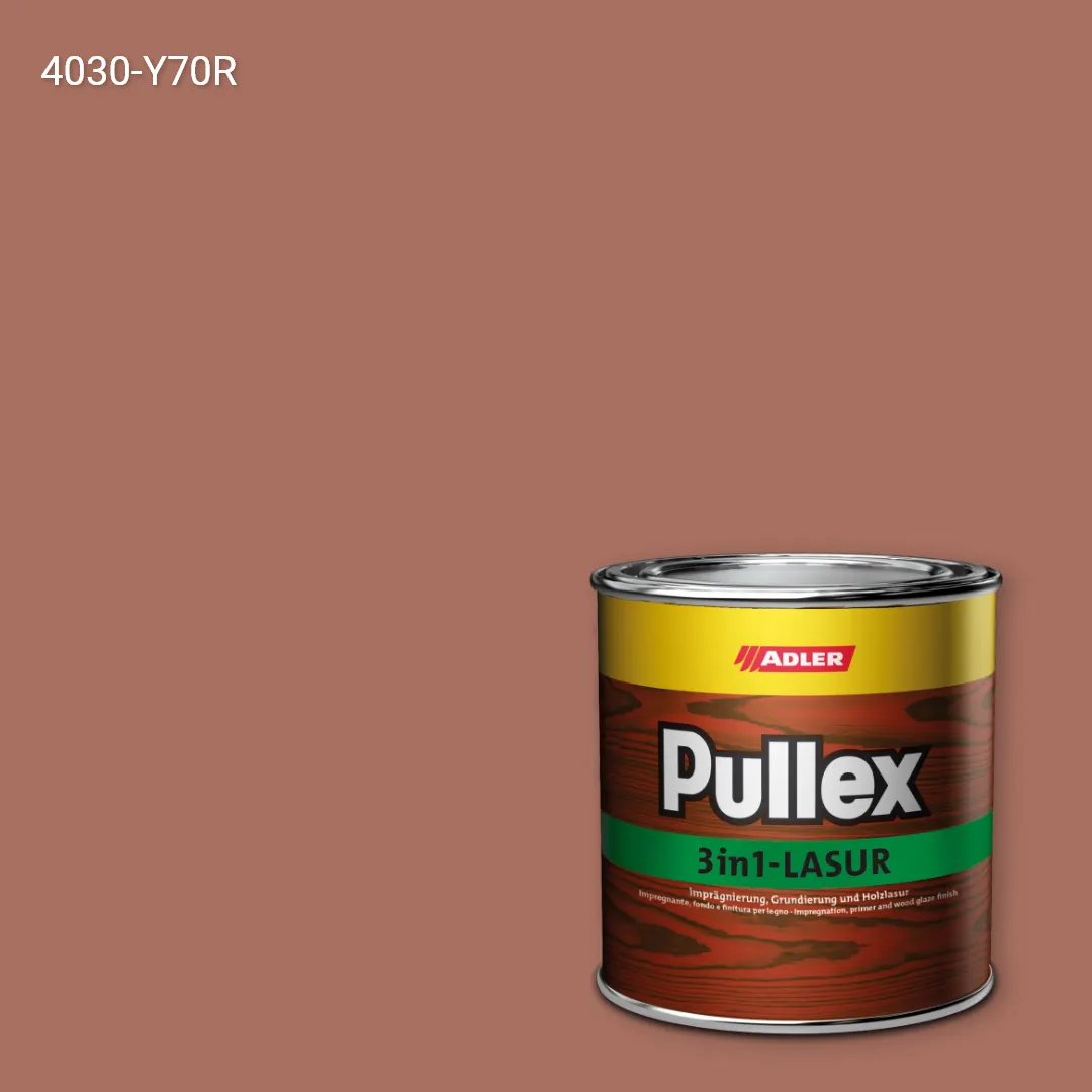 Лазур для дерева Pullex 3in1-Lasur колір NCS S 4030-Y70R, Adler NCS S