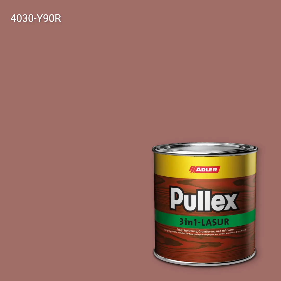 Лазур для дерева Pullex 3in1-Lasur колір NCS S 4030-Y90R, Adler NCS S