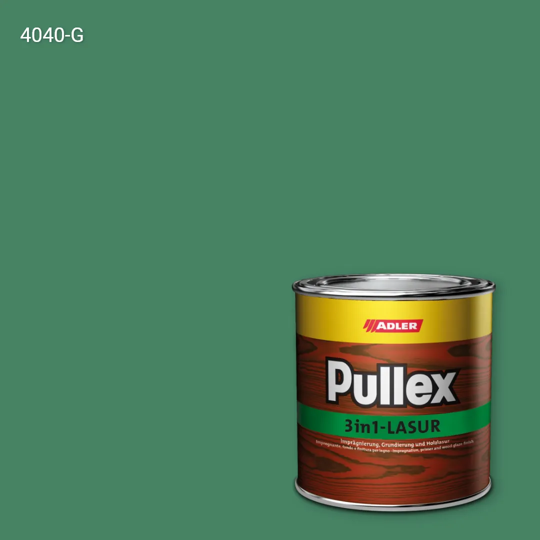 Лазур для дерева Pullex 3in1-Lasur колір NCS S 4040-G, Adler NCS S