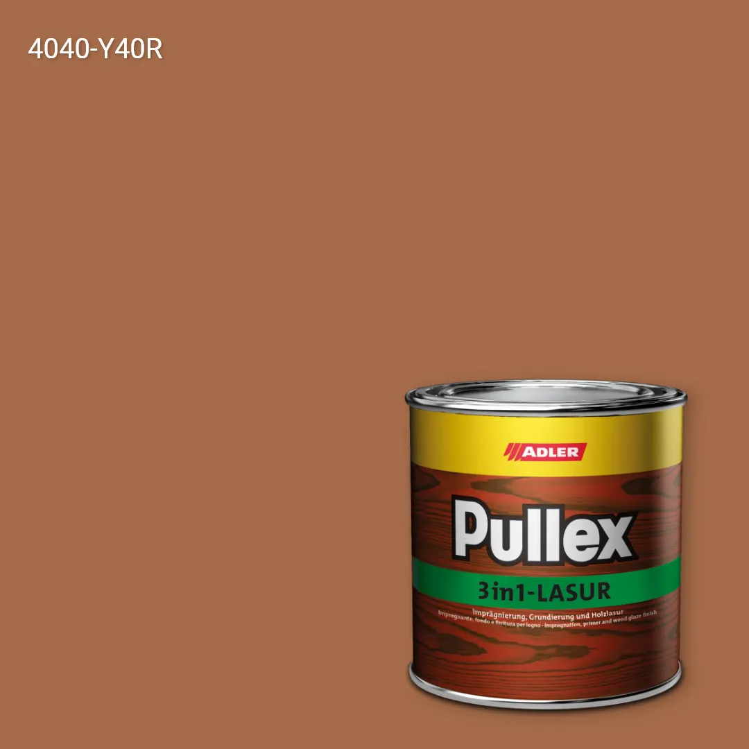 Лазур для дерева Pullex 3in1-Lasur колір NCS S 4040-Y40R, Adler NCS S