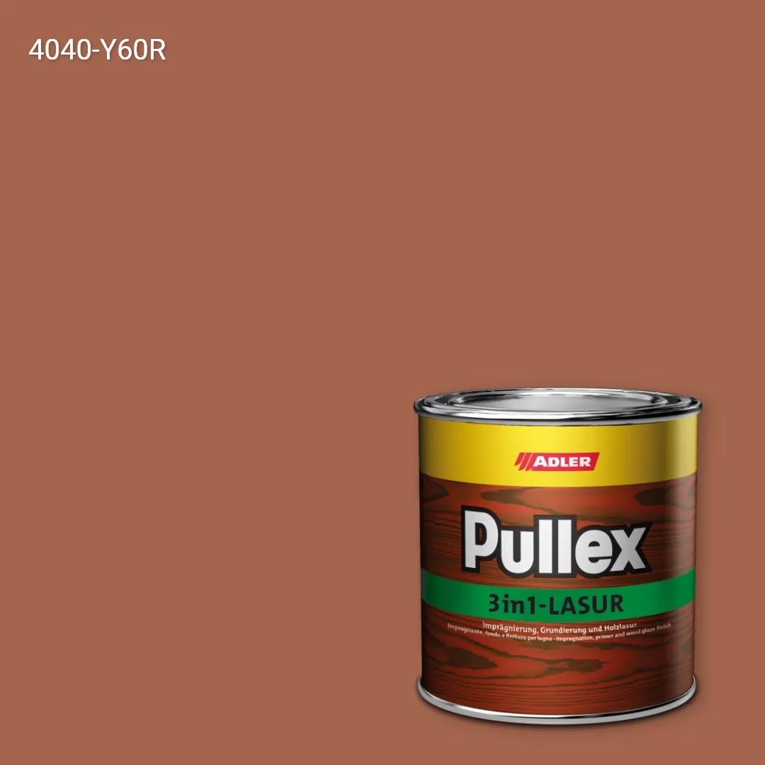 Лазур для дерева Pullex 3in1-Lasur колір NCS S 4040-Y60R, Adler NCS S