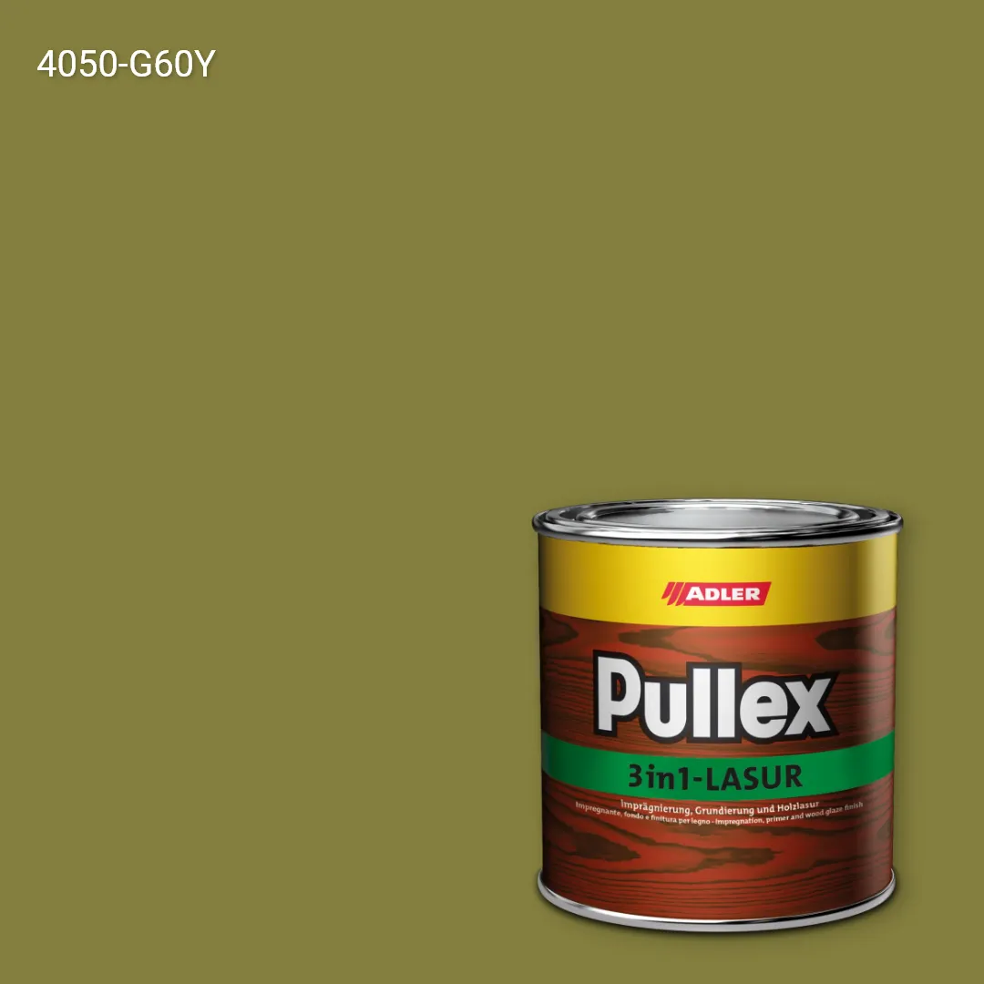 Лазур для дерева Pullex 3in1-Lasur колір NCS S 4050-G60Y, Adler NCS S