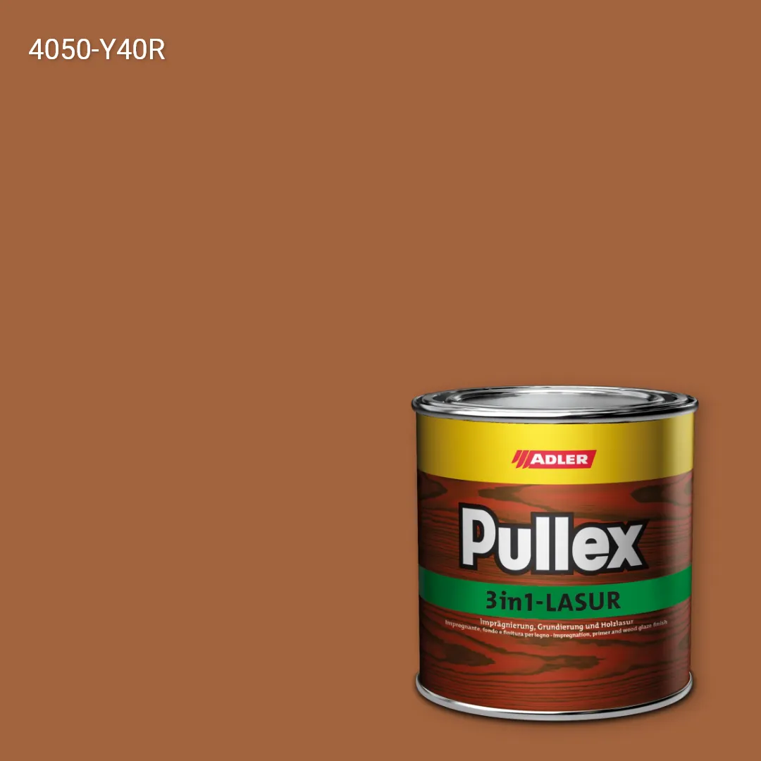 Лазур для дерева Pullex 3in1-Lasur колір NCS S 4050-Y40R, Adler NCS S