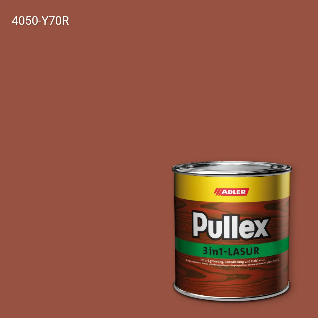 Лазур для дерева Pullex 3in1-Lasur колір NCS S 4050-Y70R, Adler NCS S