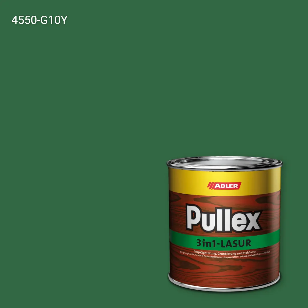 Лазур для дерева Pullex 3in1-Lasur колір NCS S 4550-G10Y, Adler NCS S