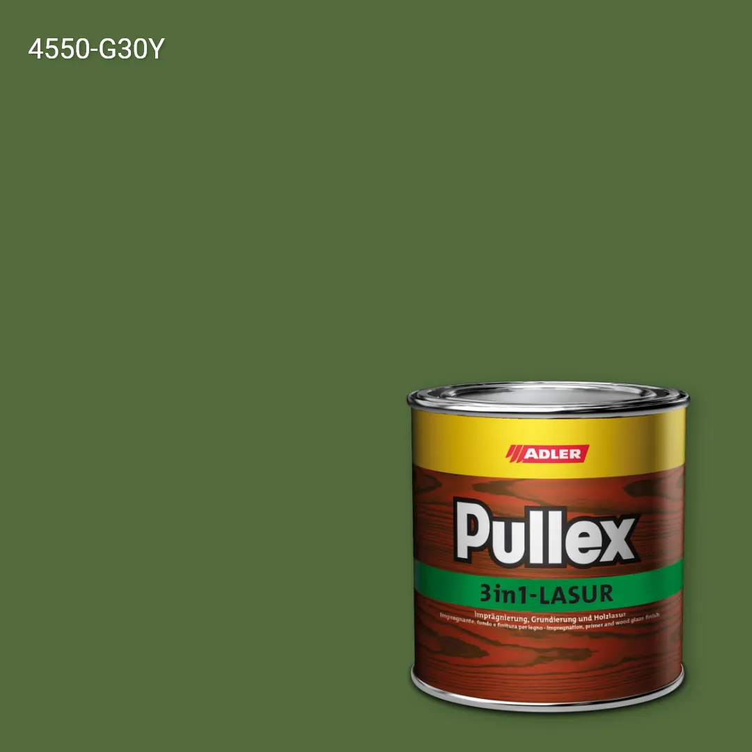 Лазур для дерева Pullex 3in1-Lasur колір NCS S 4550-G30Y, Adler NCS S