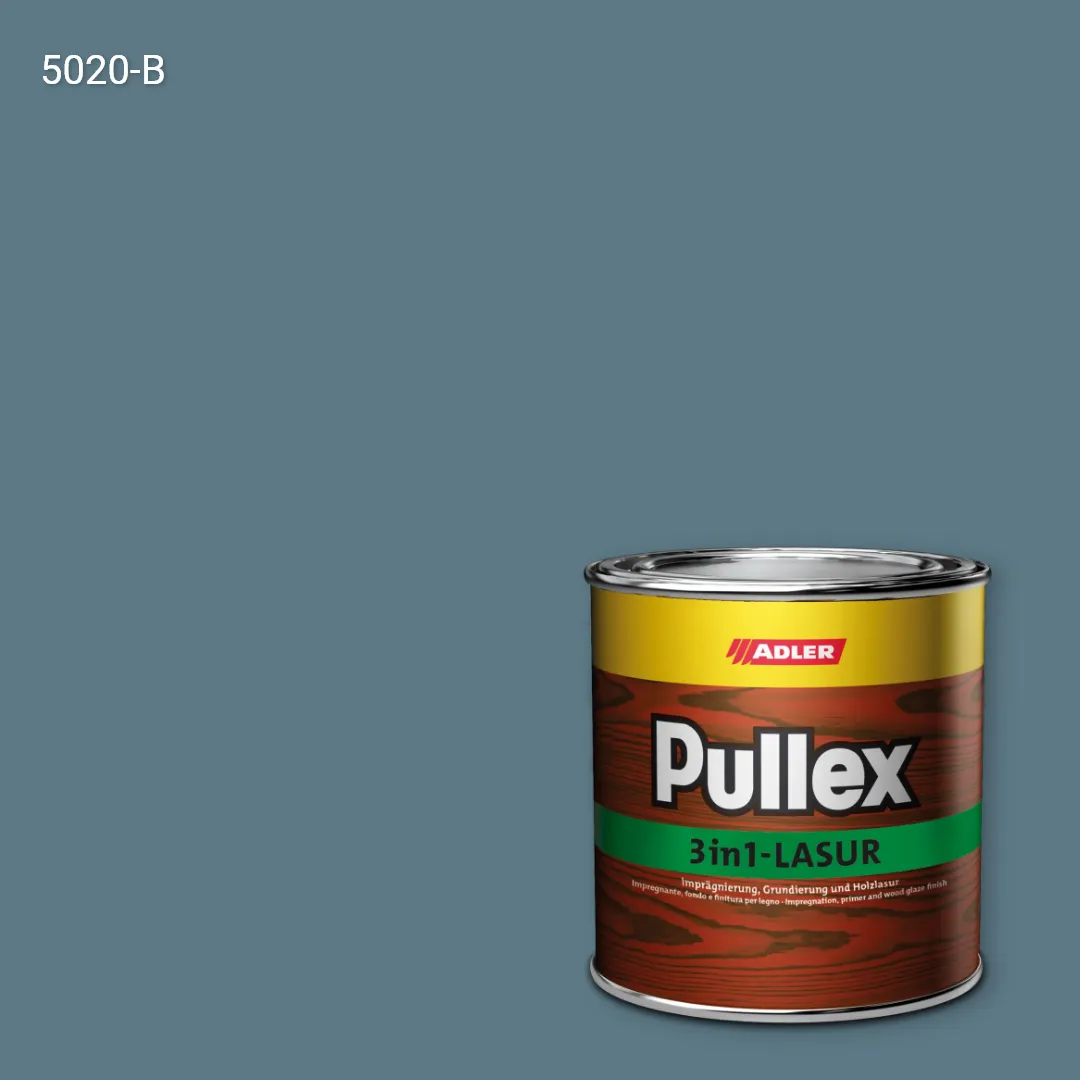 Лазур для дерева Pullex 3in1-Lasur колір NCS S 5020-B, Adler NCS S