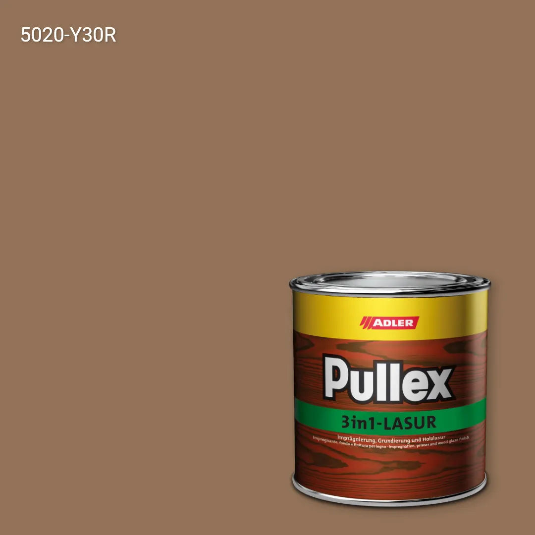 Лазур для дерева Pullex 3in1-Lasur колір NCS S 5020-Y30R, Adler NCS S