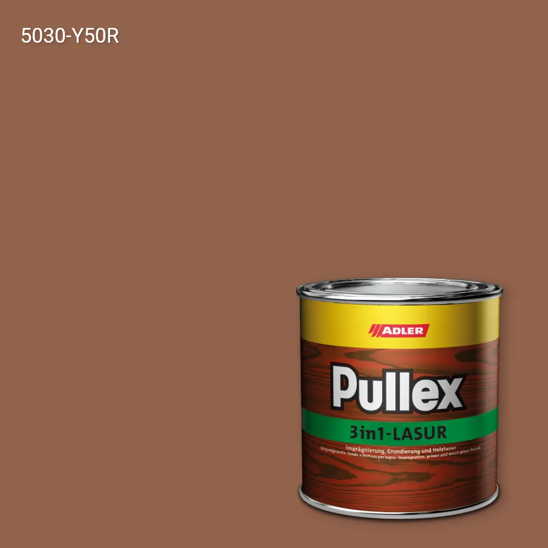 Лазур для дерева Pullex 3in1-Lasur колір NCS S 5030-Y50R, Adler NCS S