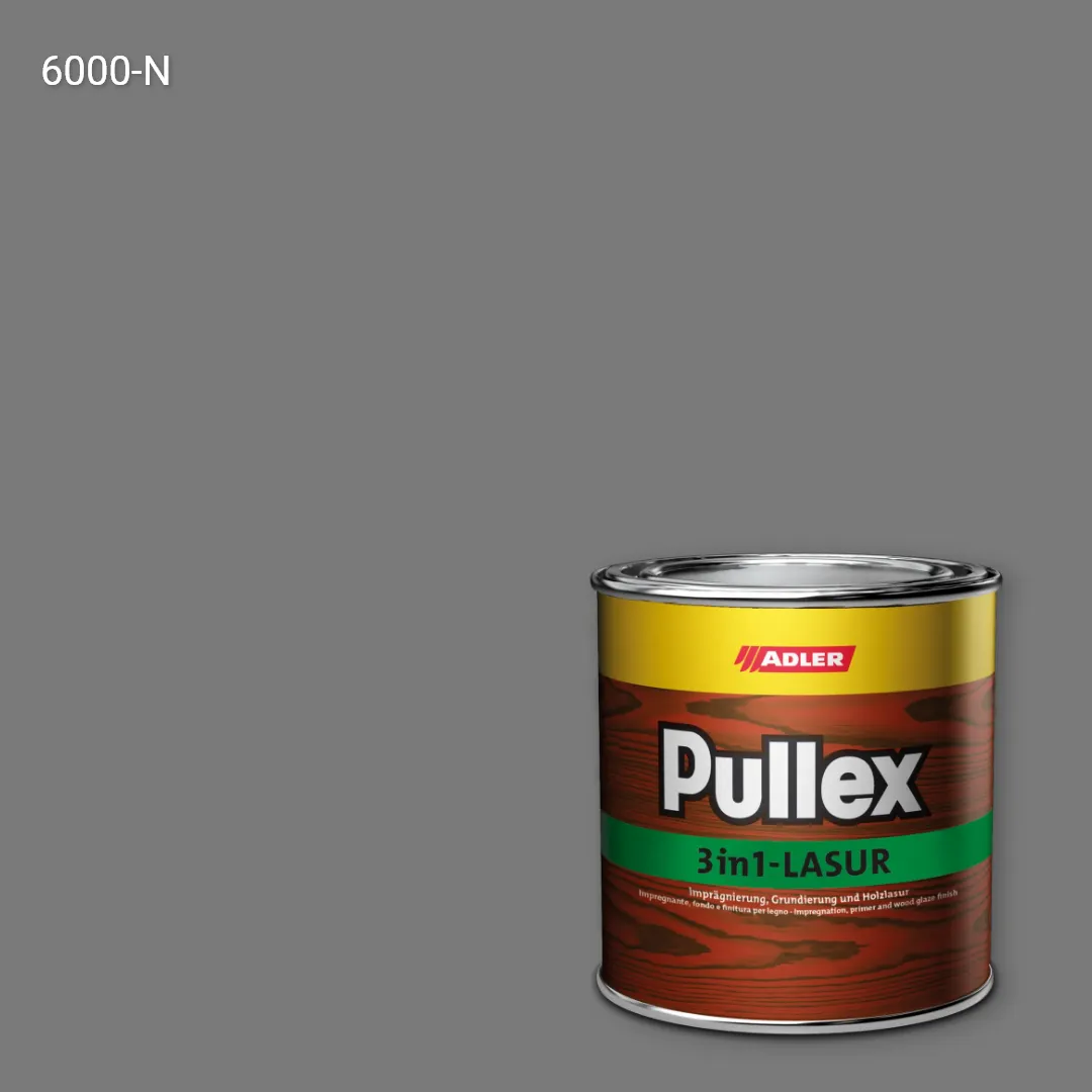 Лазур для дерева Pullex 3in1-Lasur колір NCS S 6000-N, Adler NCS S