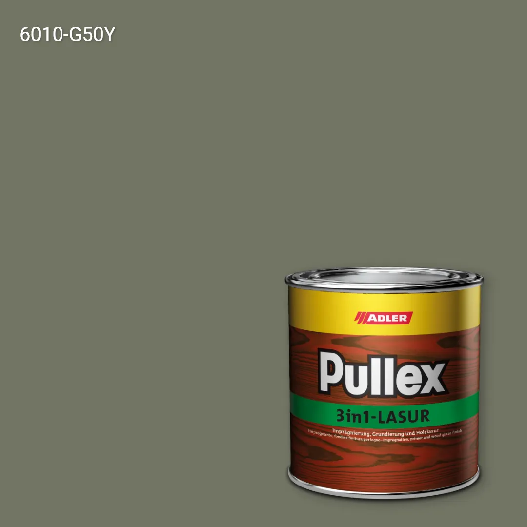 Лазур для дерева Pullex 3in1-Lasur колір NCS S 6010-G50Y, Adler NCS S