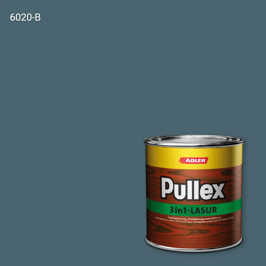 Лазур для дерева Pullex 3in1-Lasur колір NCS S 6020-B, Adler NCS S