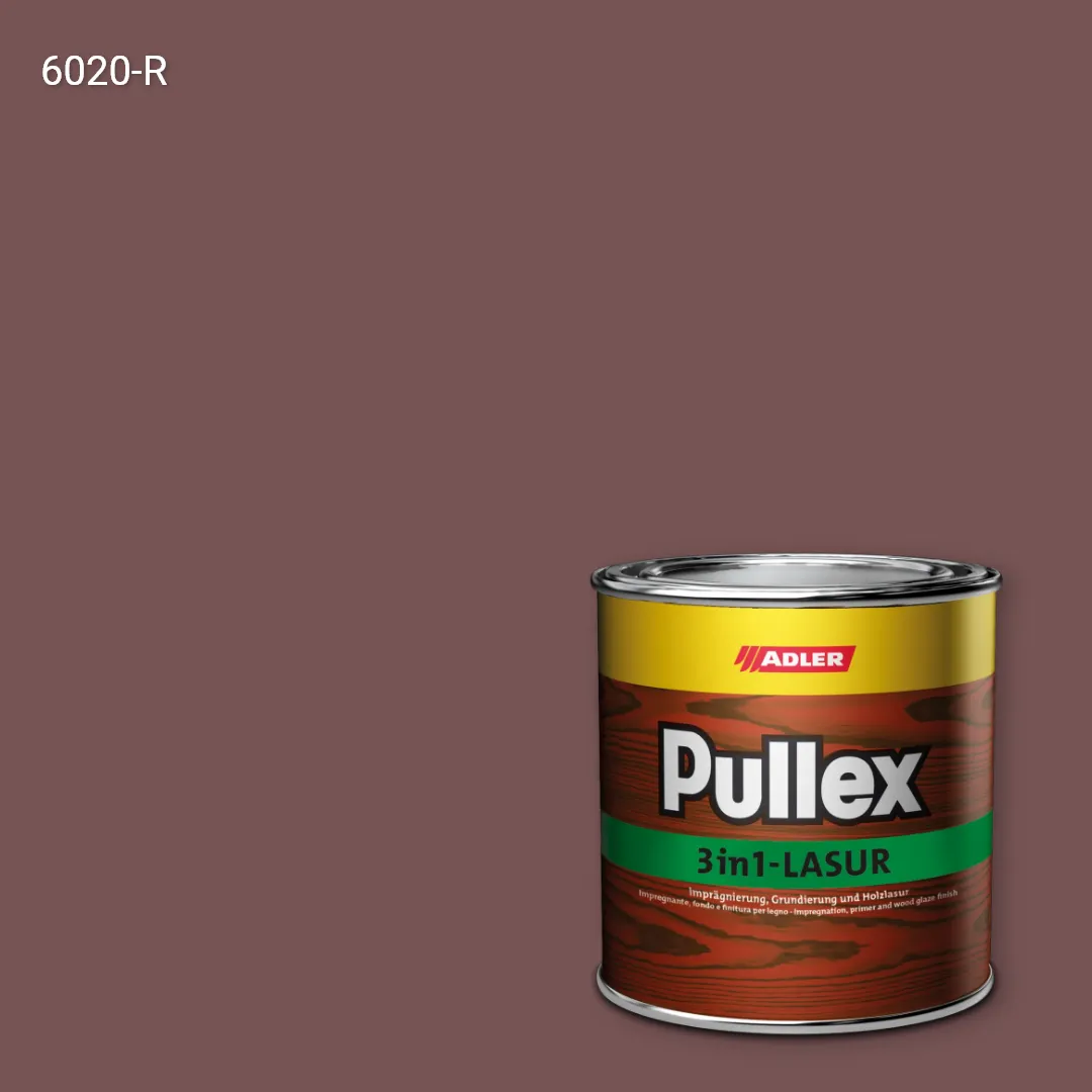 Лазур для дерева Pullex 3in1-Lasur колір NCS S 6020-R, Adler NCS S