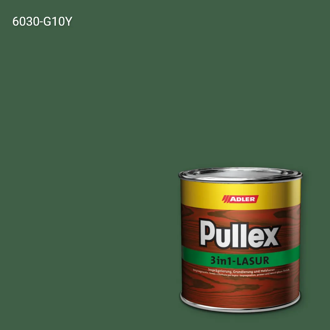 Лазур для дерева Pullex 3in1-Lasur колір NCS S 6030-G10Y, Adler NCS S