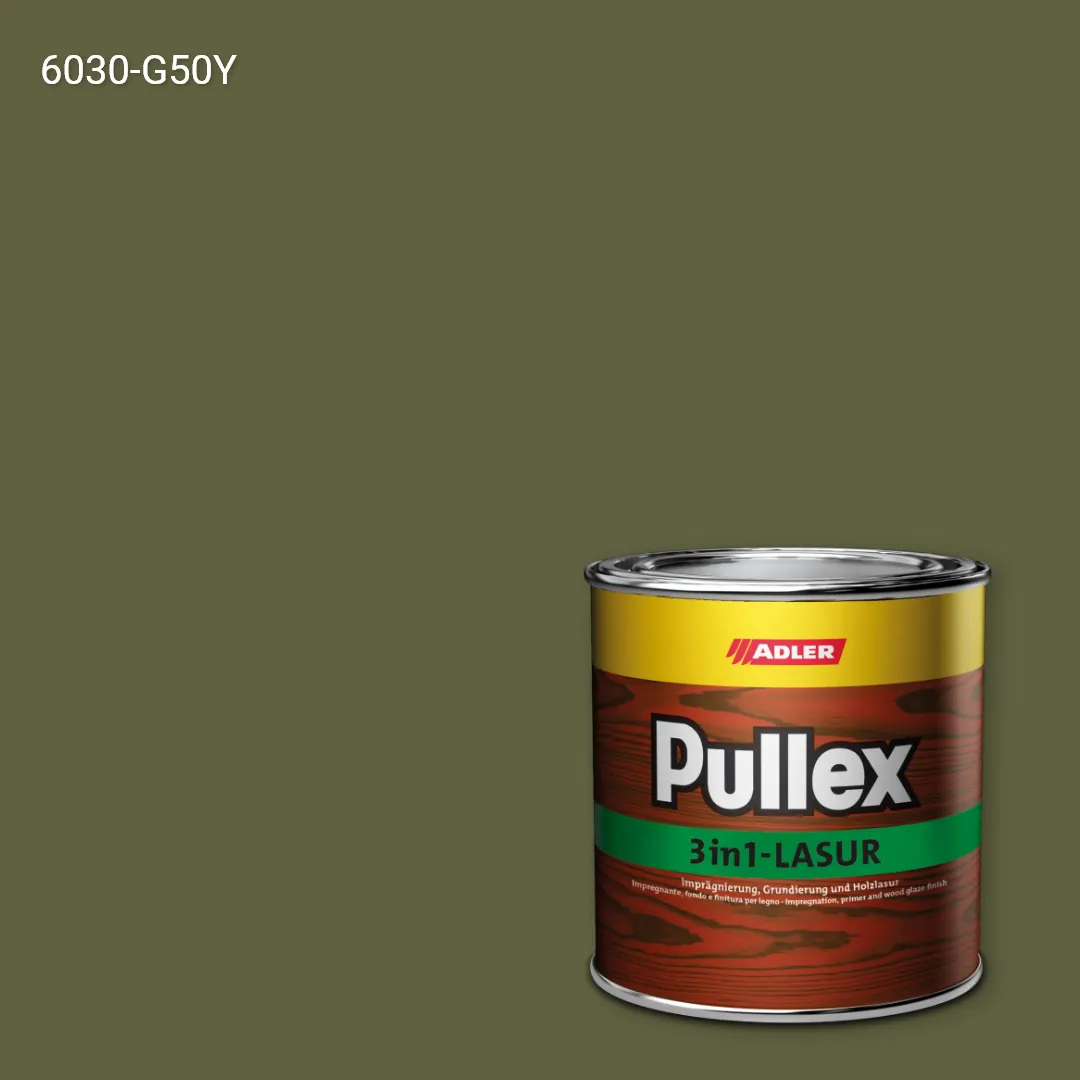 Лазур для дерева Pullex 3in1-Lasur колір NCS S 6030-G50Y, Adler NCS S