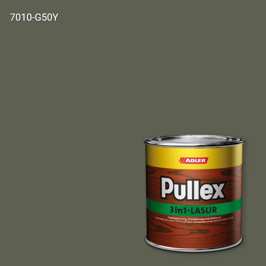 Лазур для дерева Pullex 3in1-Lasur колір NCS S 7010-G50Y, Adler NCS S