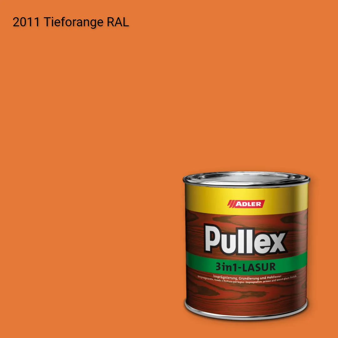 Лазур для дерева Pullex 3in1-Lasur колір RAL 2011, Adler RAL 192