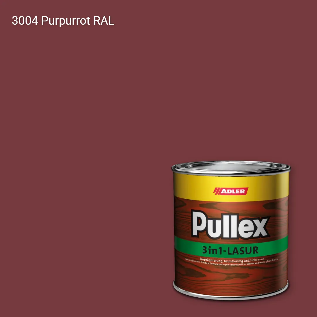 Лазур для дерева Pullex 3in1-Lasur колір RAL 3004, Adler RAL 192