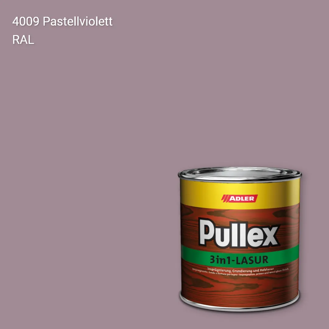 Лазур для дерева Pullex 3in1-Lasur колір RAL 4009, Adler RAL 192
