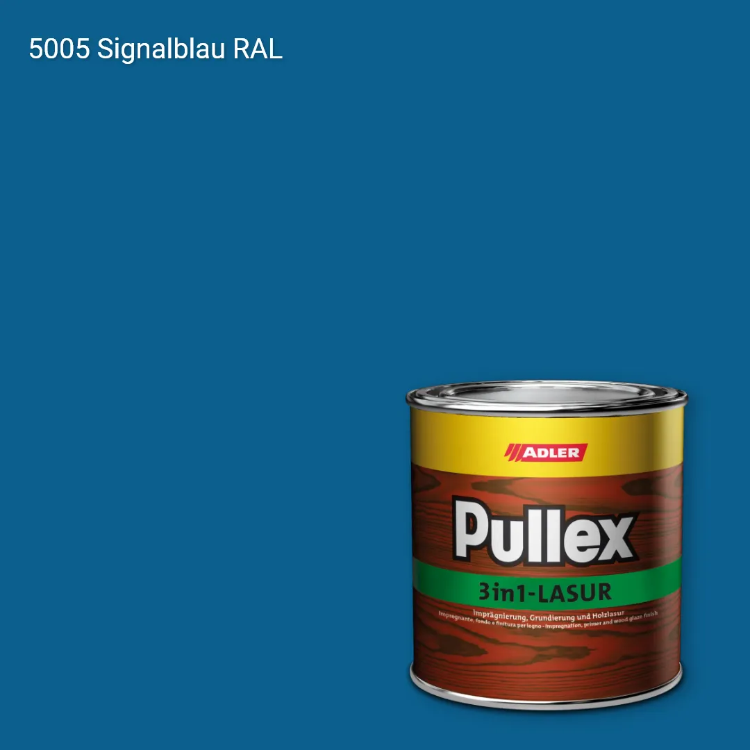 Лазур для дерева Pullex 3in1-Lasur колір RAL 5005, Adler RAL 192