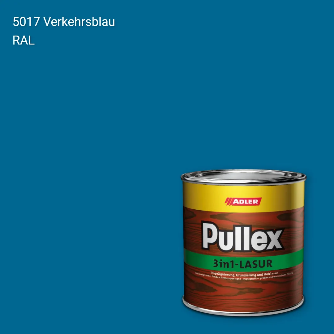 Лазур для дерева Pullex 3in1-Lasur колір RAL 5017, Adler RAL 192