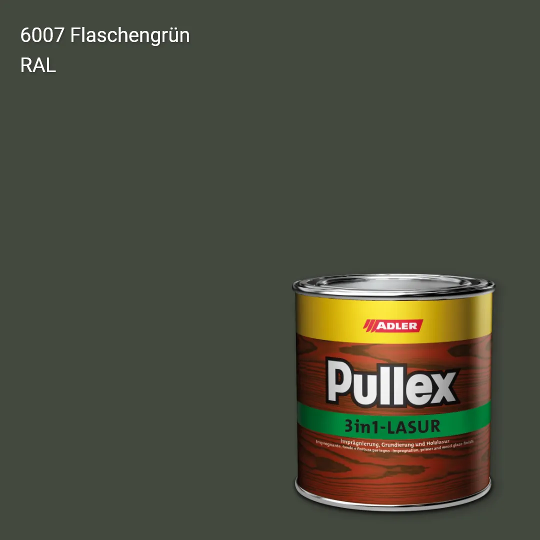 Лазур для дерева Pullex 3in1-Lasur колір RAL 6007, Adler RAL 192