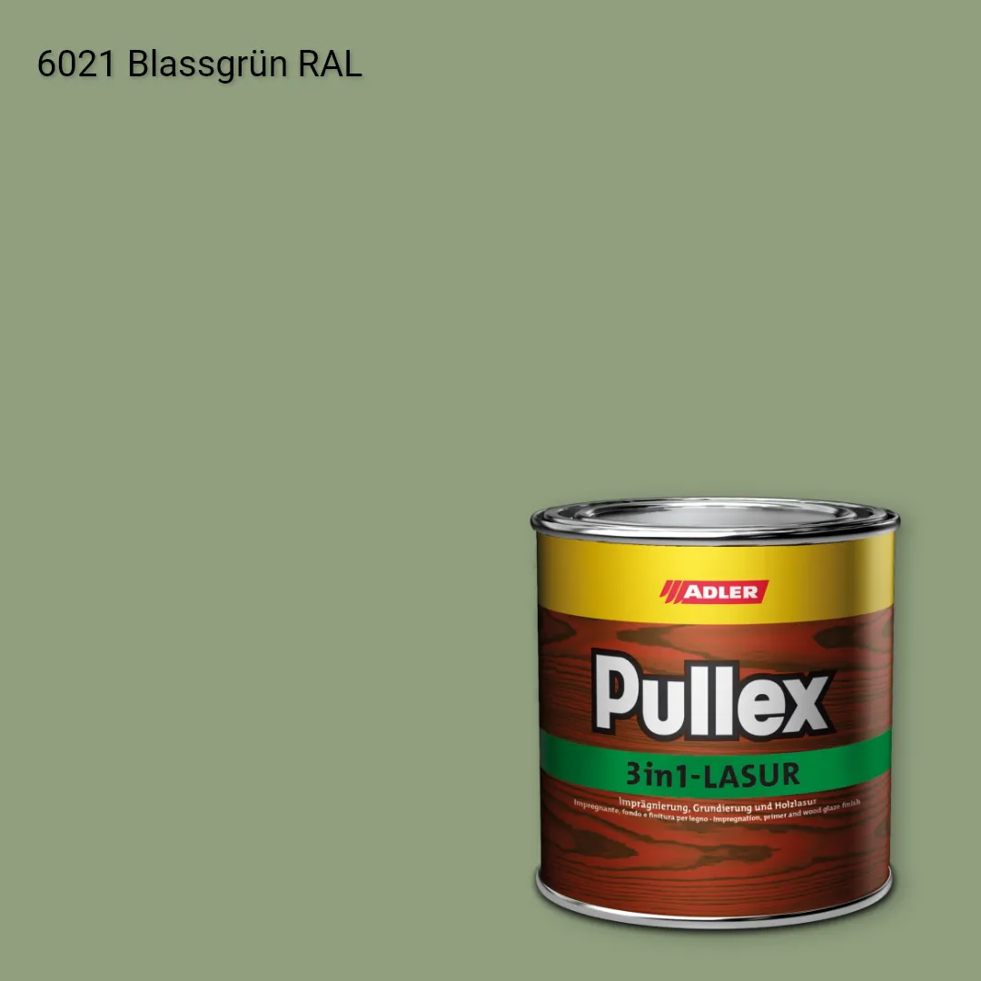 Лазур для дерева Pullex 3in1-Lasur колір RAL 6021, Adler RAL 192