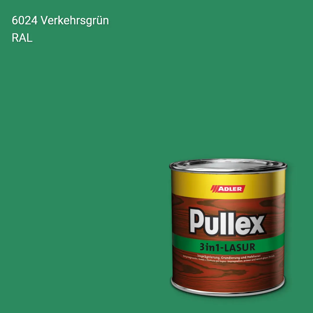 Лазур для дерева Pullex 3in1-Lasur колір RAL 6024, Adler RAL 192