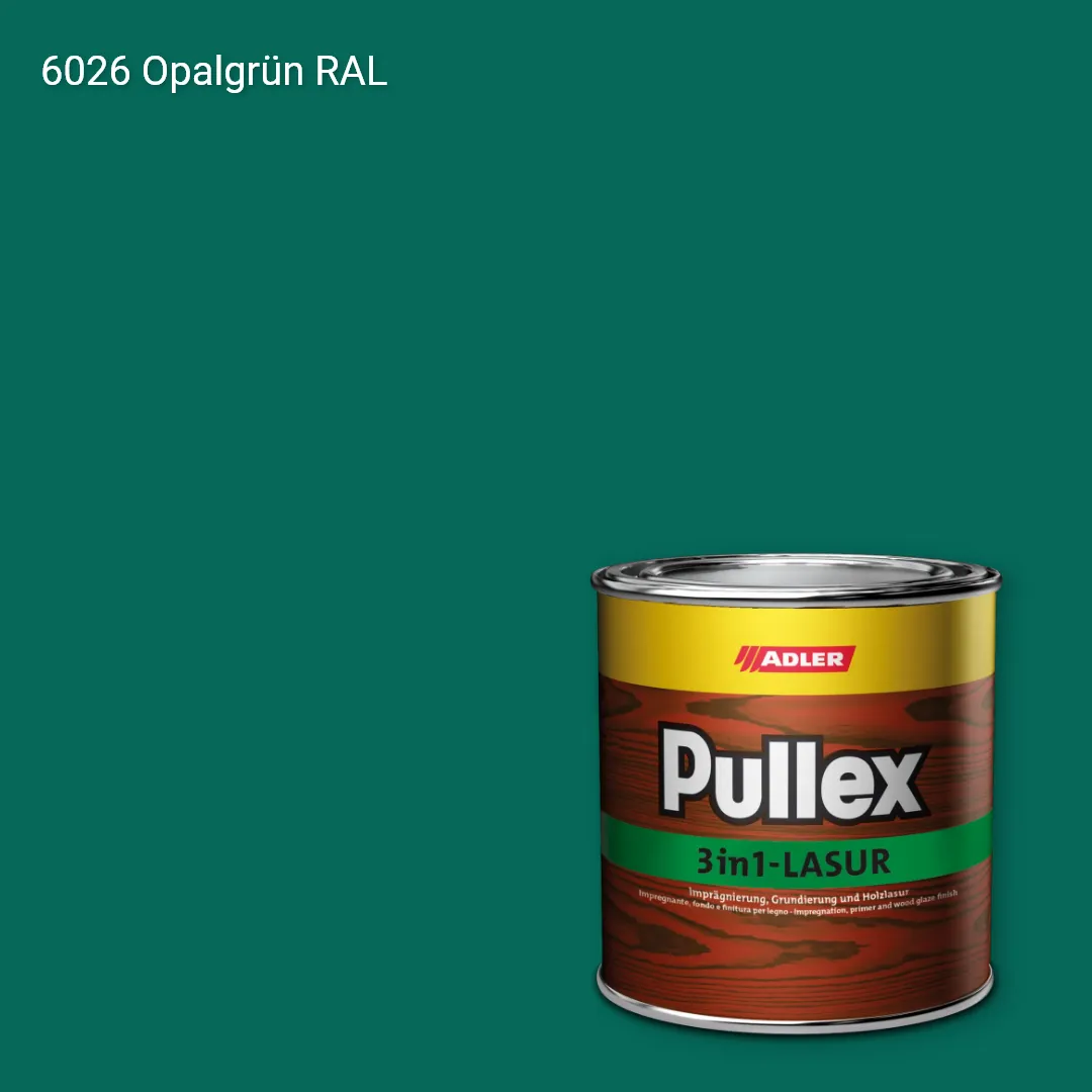 Лазур для дерева Pullex 3in1-Lasur колір RAL 6026, Adler RAL 192