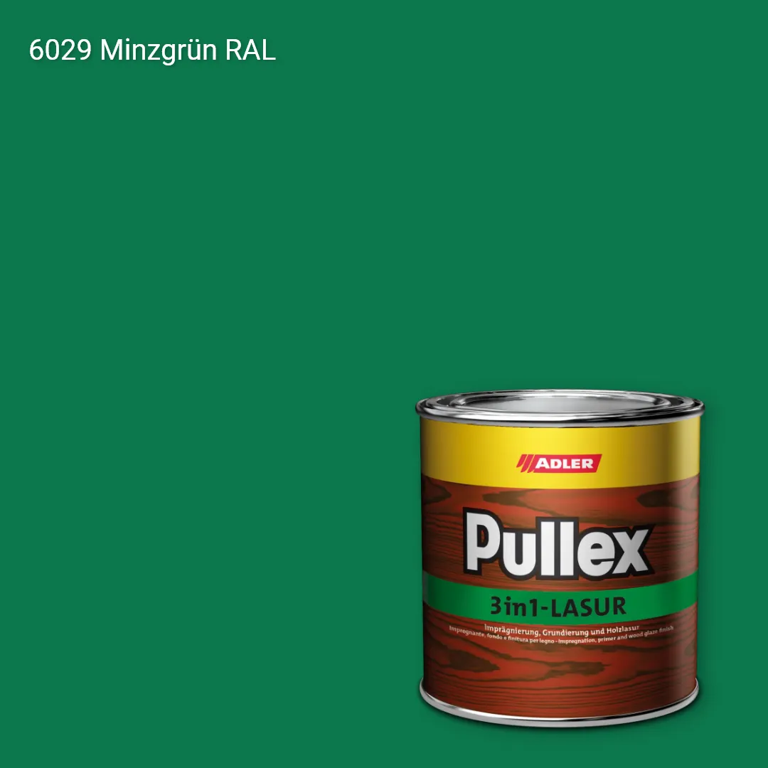 Лазур для дерева Pullex 3in1-Lasur колір RAL 6029, Adler RAL 192