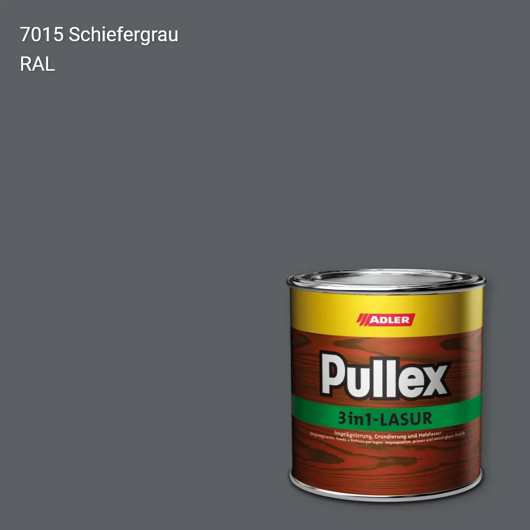 Лазур для дерева Pullex 3in1-Lasur колір RAL 7015, Adler RAL 192