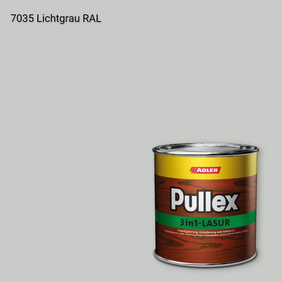 Лазур для дерева Pullex 3in1-Lasur колір RAL 7035, Adler RAL 192