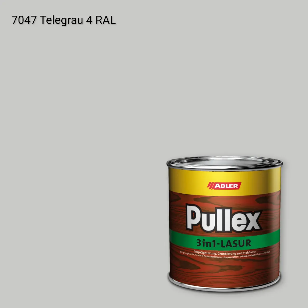 Лазур для дерева Pullex 3in1-Lasur колір RAL 7047, Adler RAL 192