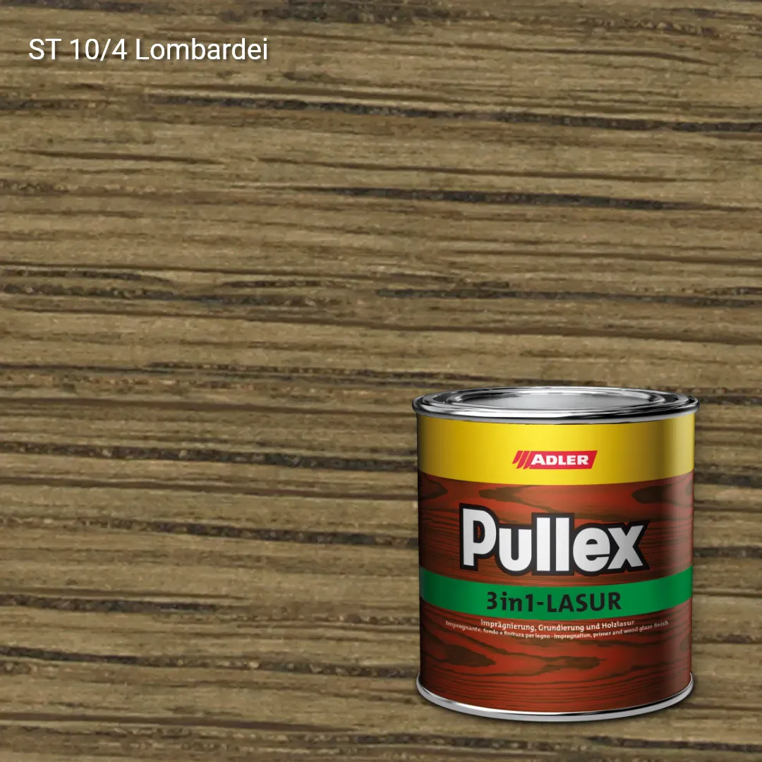 Лазур для дерева Pullex 3in1-Lasur колір ST 10/4, Adler Stylewood