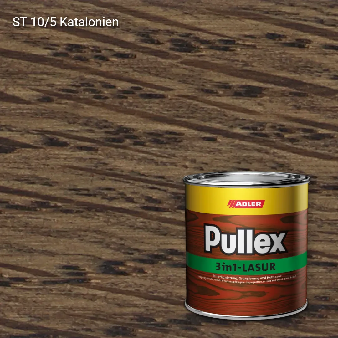 Лазур для дерева Pullex 3in1-Lasur колір ST 10/5, Adler Stylewood