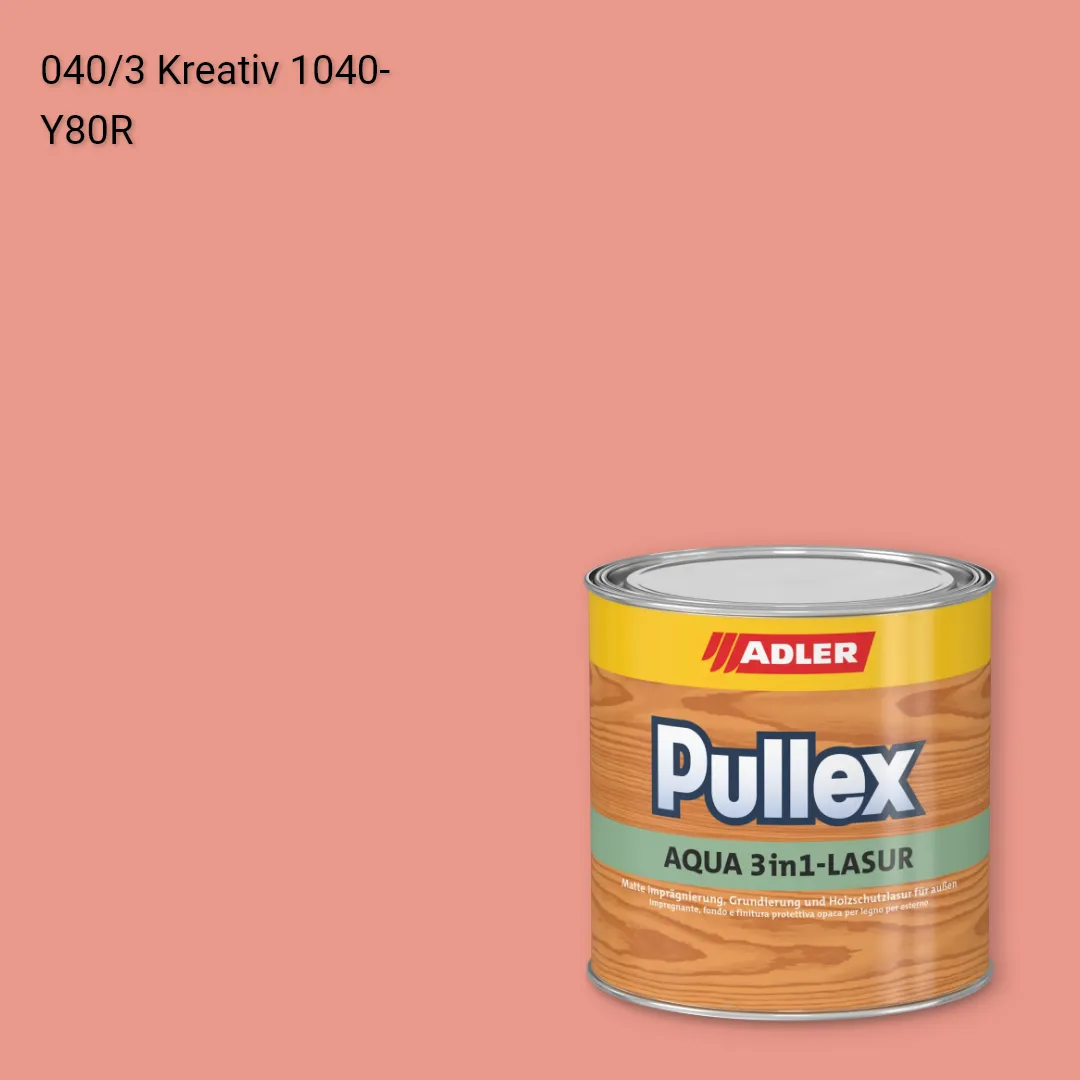 Лазур для дерева Pullex Aqua 3in1-Lasur колір C12 040/3, Adler Color 1200
