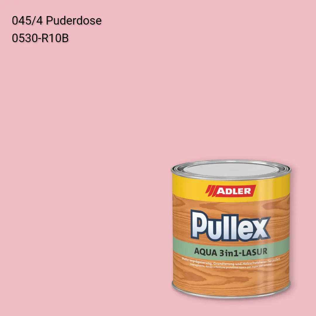 Лазур для дерева Pullex Aqua 3in1-Lasur колір C12 045/4, Adler Color 1200