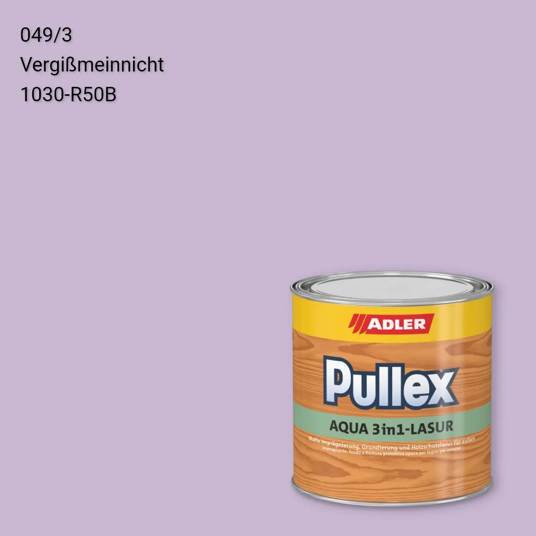 Лазур для дерева Pullex Aqua 3in1-Lasur колір C12 049/3, Adler Color 1200