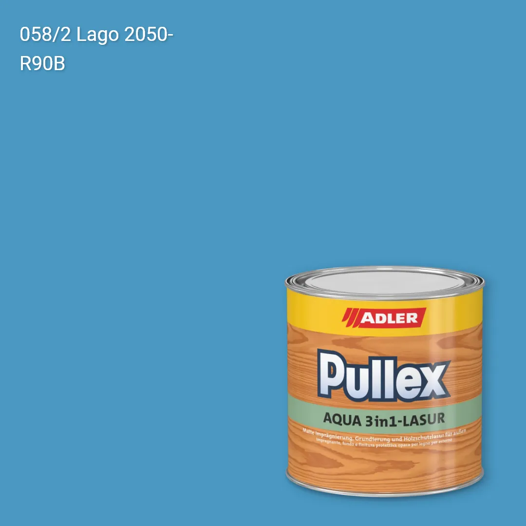 Лазур для дерева Pullex Aqua 3in1-Lasur колір C12 058/2, Adler Color 1200