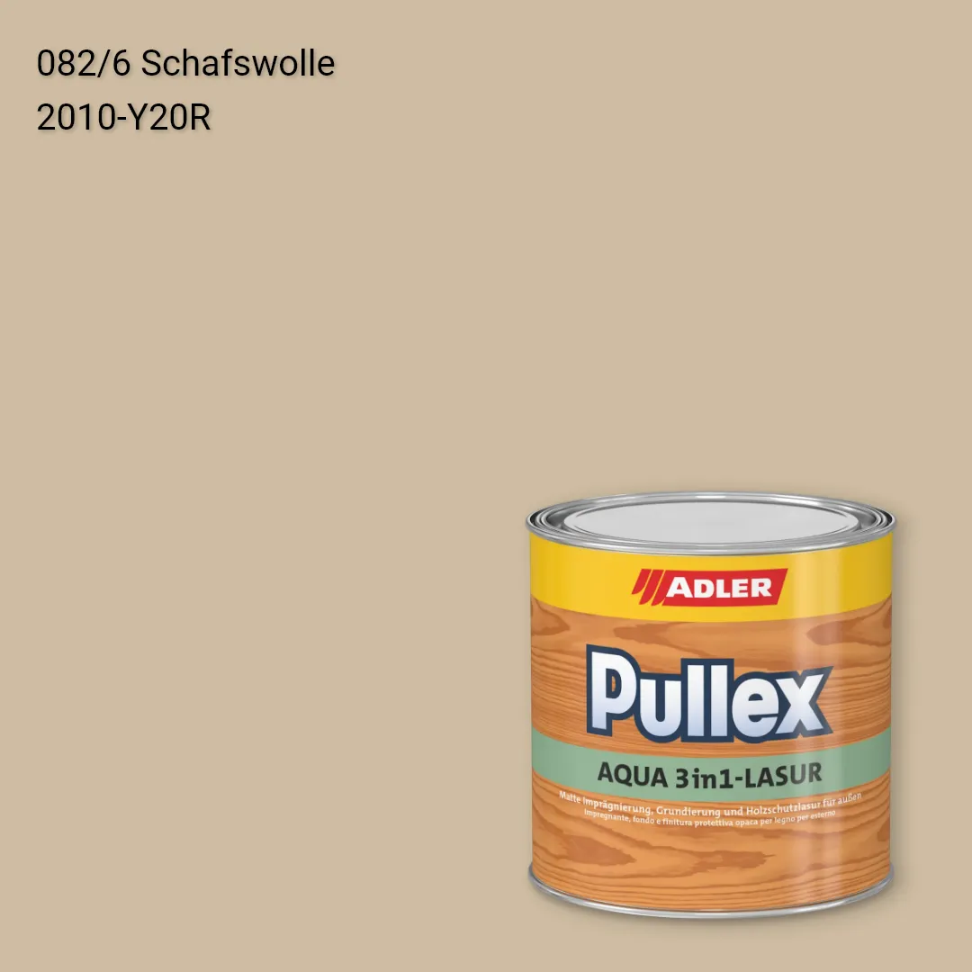 Лазур для дерева Pullex Aqua 3in1-Lasur колір C12 082/6, Adler Color 1200