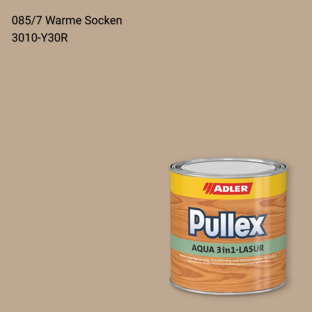 Лазур для дерева Pullex Aqua 3in1-Lasur колір C12 085/7, Adler Color 1200